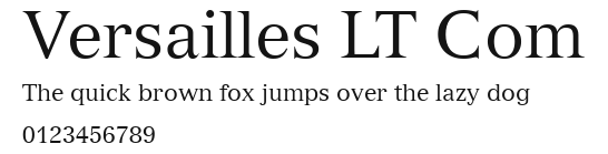 Versailles LT Com Preview