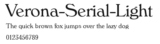 Verona-Serial-Light Preview