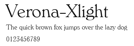 Verona-Xlight Preview