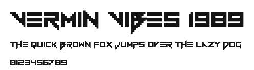 Vermin Vibes 1989 Preview