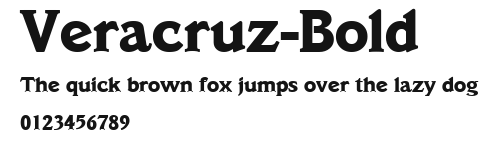 Veracruz-Bold Preview