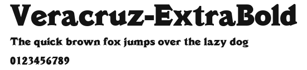Veracruz-ExtraBold Preview