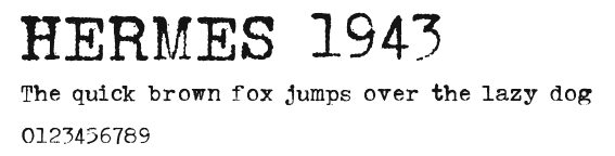 HERMES 1943 Preview