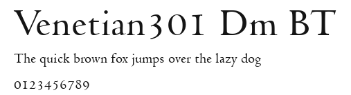Venetian301 Dm BT Preview