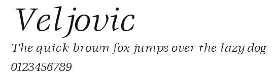 Veljovic Preview