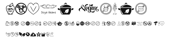 Vegan Icons Preview