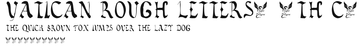 Vatican Rough Letters, 8th c. Preview