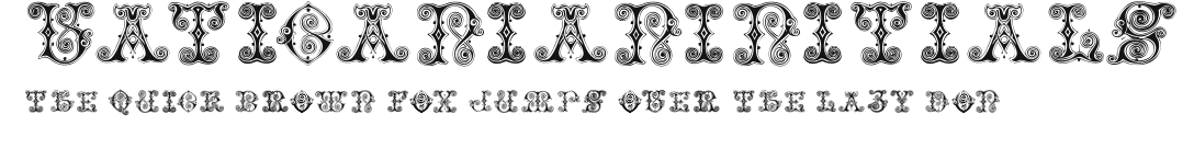 VaticanianInitials Preview