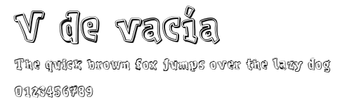 V de vacía Preview