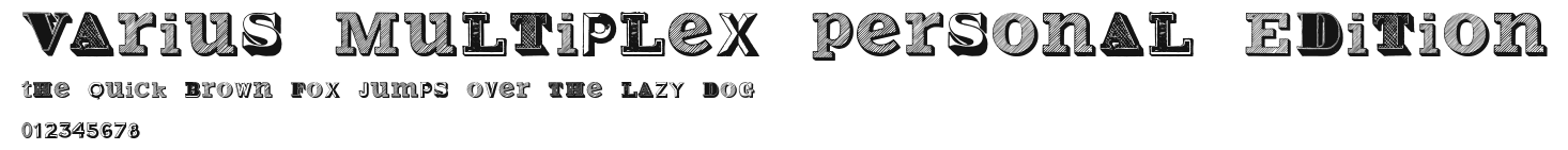 Varius Multiplex Personal Edition Preview