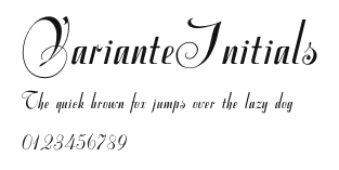 VarianteInitials Preview