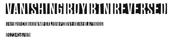 Vanishing Boy BTN Reversed Preview