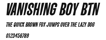 Vanishing Boy BTN Preview