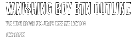 Vanishing Boy BTN Outline Preview