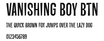 Vanishing Boy BTN Preview