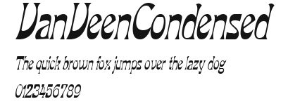 VanVeenCondensed Preview