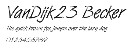 VanDijk23 Becker Preview