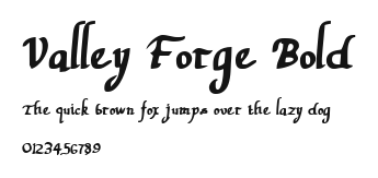 Valley Forge Bold Preview