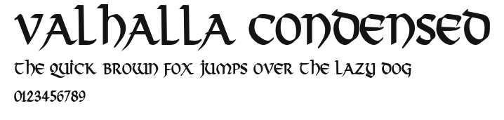 Valhalla Condensed Preview