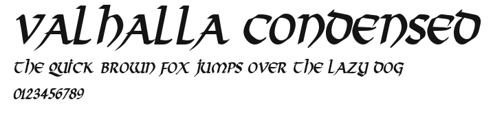 Valhalla Condensed Preview