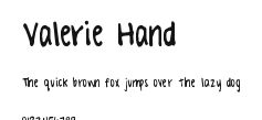 Valerie Hand Preview