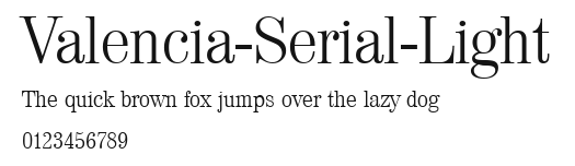 Valencia-Serial-Light Preview