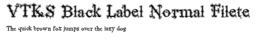 VTKS Black Label Normal Filete Preview