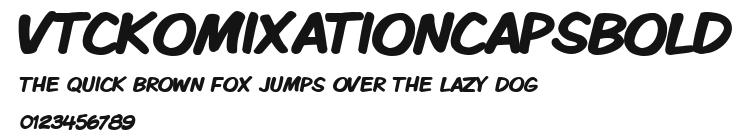 VTCKomixationCapsBold Preview
