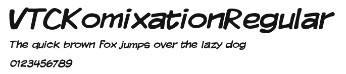 VTCKomixationRegular Preview