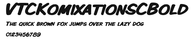 VTCKomixationSCBold Preview