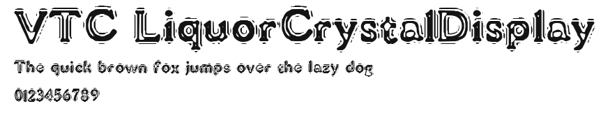 VTC LiquorCrystalDisplay Preview