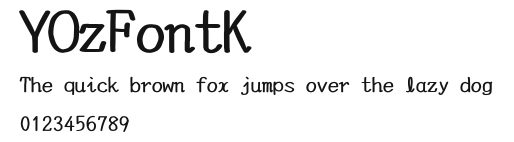 YOzFontK.ttc [TrueType Collection]