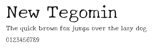New Tegomin.ttf