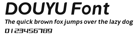 DOUYU Font.otf