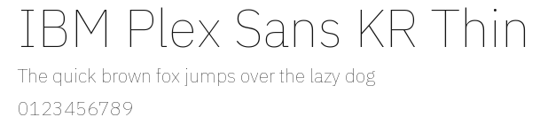 IBM Plex Sans KR Thin.ttf