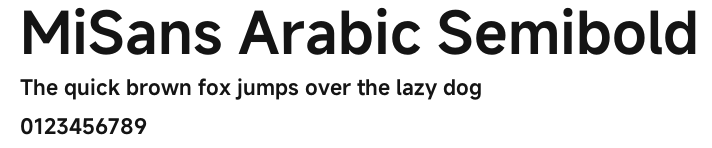 MiSans Arabic Semibold.otf