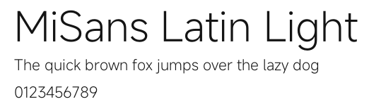 MiSans Latin Light.otf