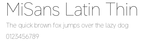 MiSans Latin Thin.ttf