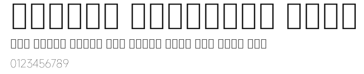 MiSans Gujarati Thin.otf