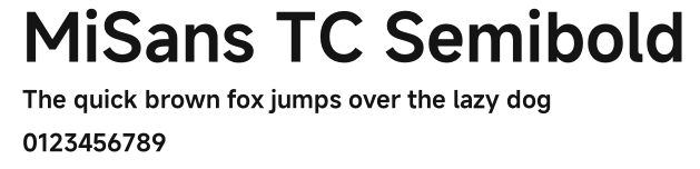 MiSans TC Semibold.otf