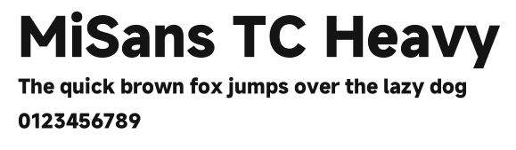MiSans TC Heavy.otf